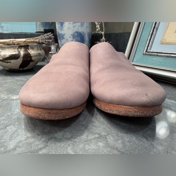 POPPY BARLEY mauve mules - Picture 2 of 8